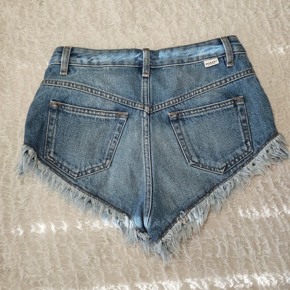 Marant Etoile Denim Shorts Size 4 - Picture 6 of 7